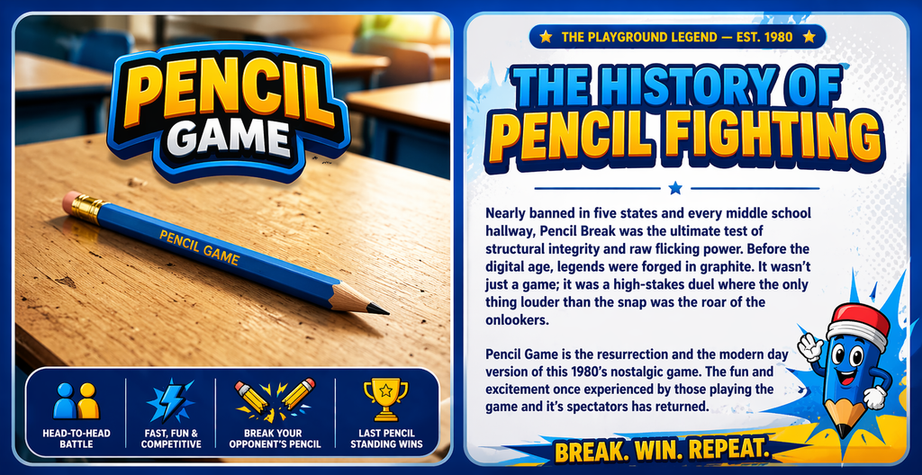THE OFFICIAL PENCIL GAME: BREAK. WIN. REPEAT.